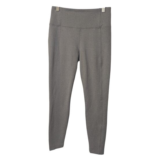 ATHLETA Delancey Herringbone Tights Work Pants Beige Womens Size Small - Picture 1 of 8